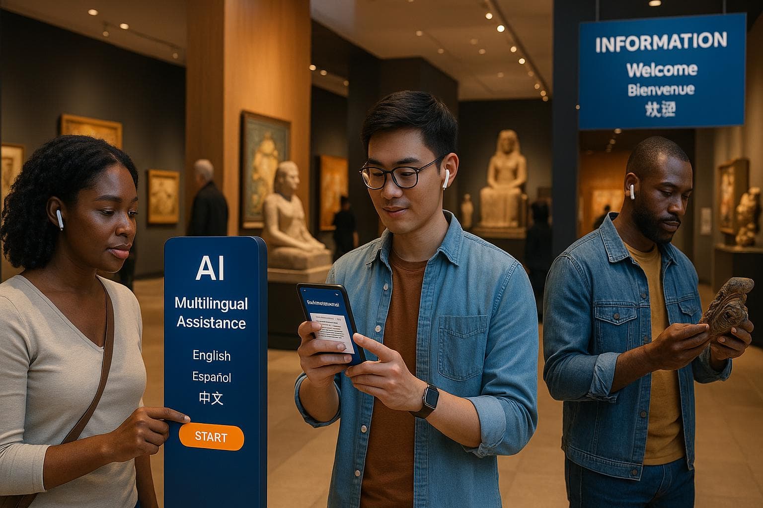 Top AI Features for Multilingual Museum Visitors