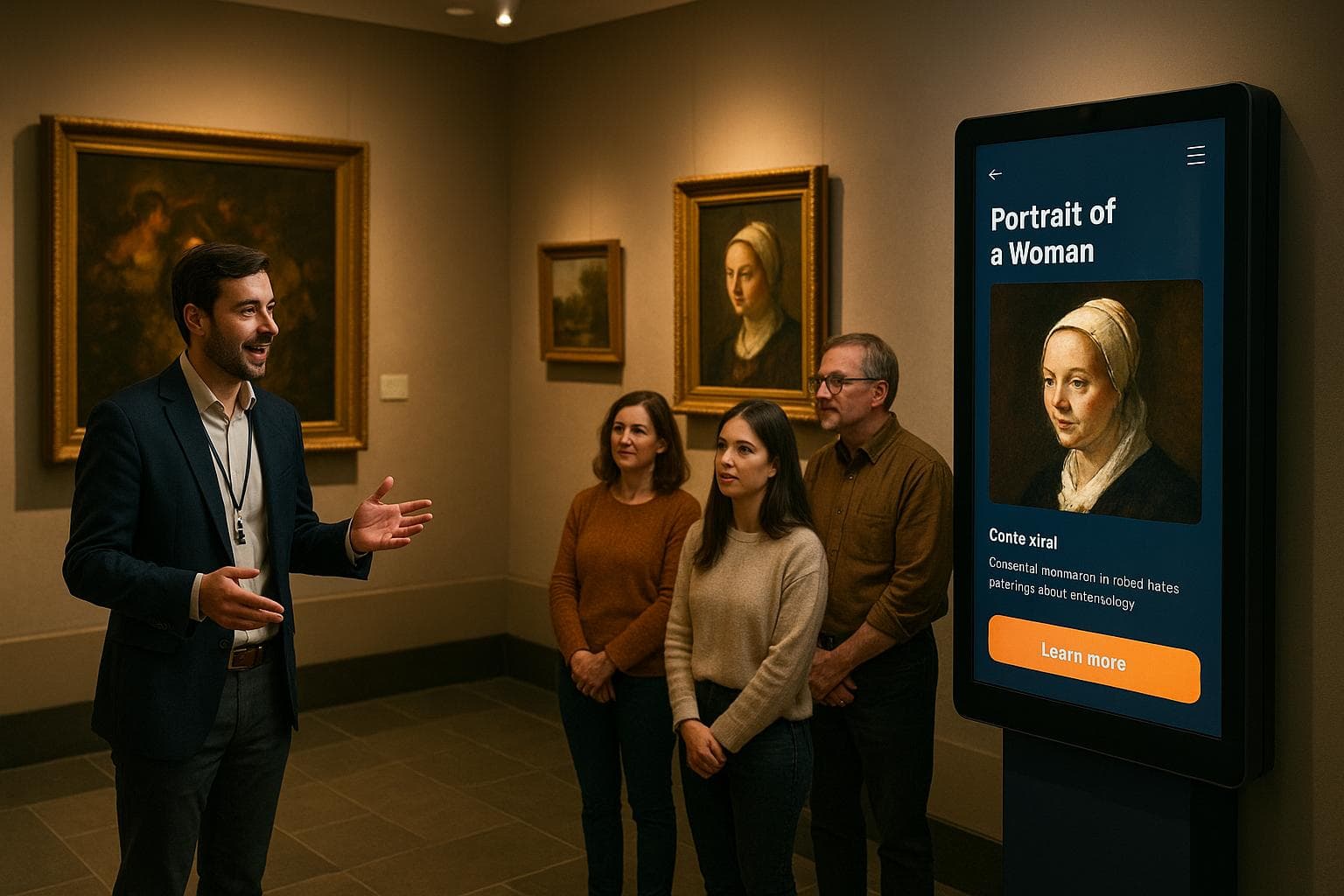 AI vs. Traditional Museum Guides: Content Delivery