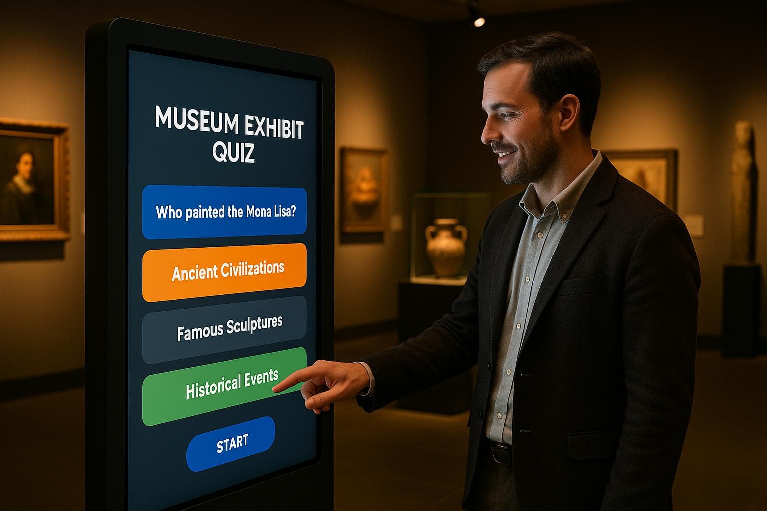 Museum Exhibit Quiz Maker